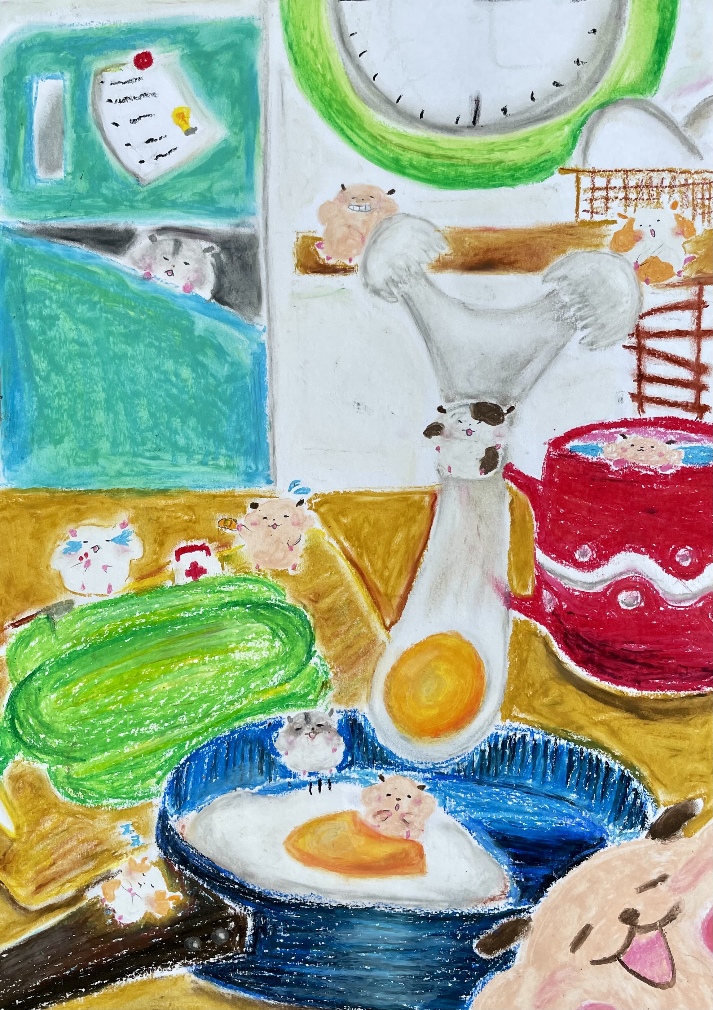 ハムスターのクッキング