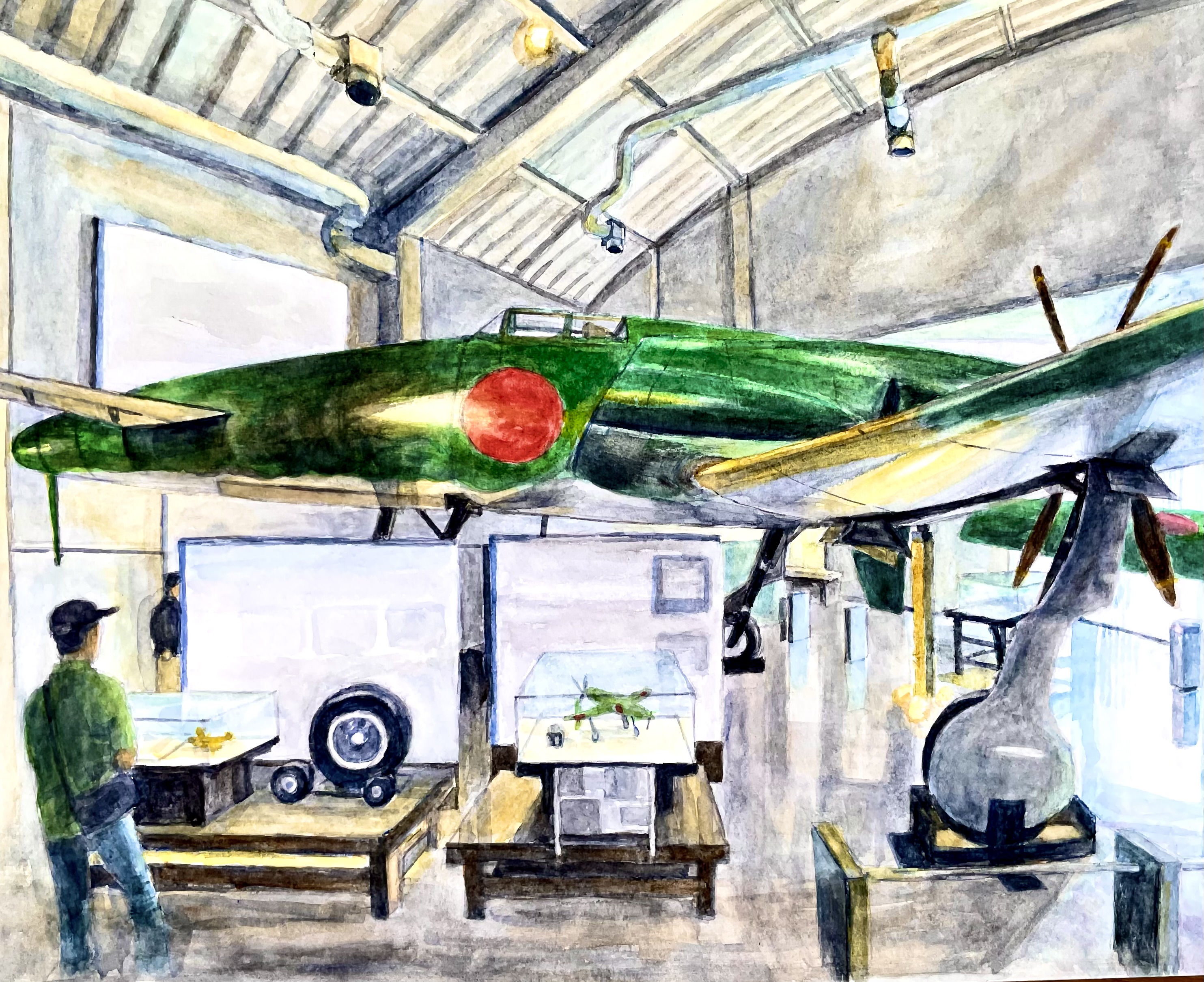 震電　「大刀洗博物館」