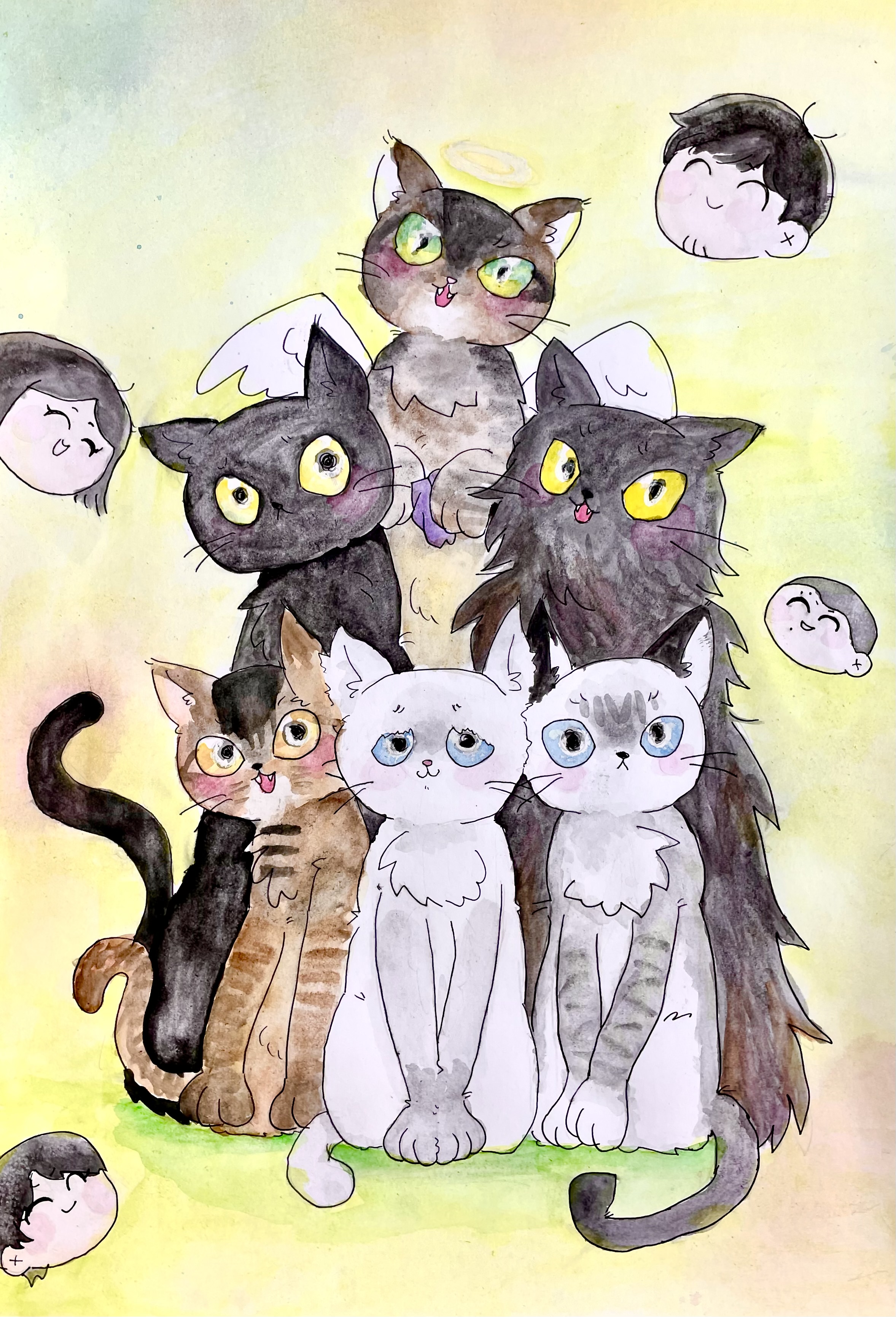 かわいいかわいい猫