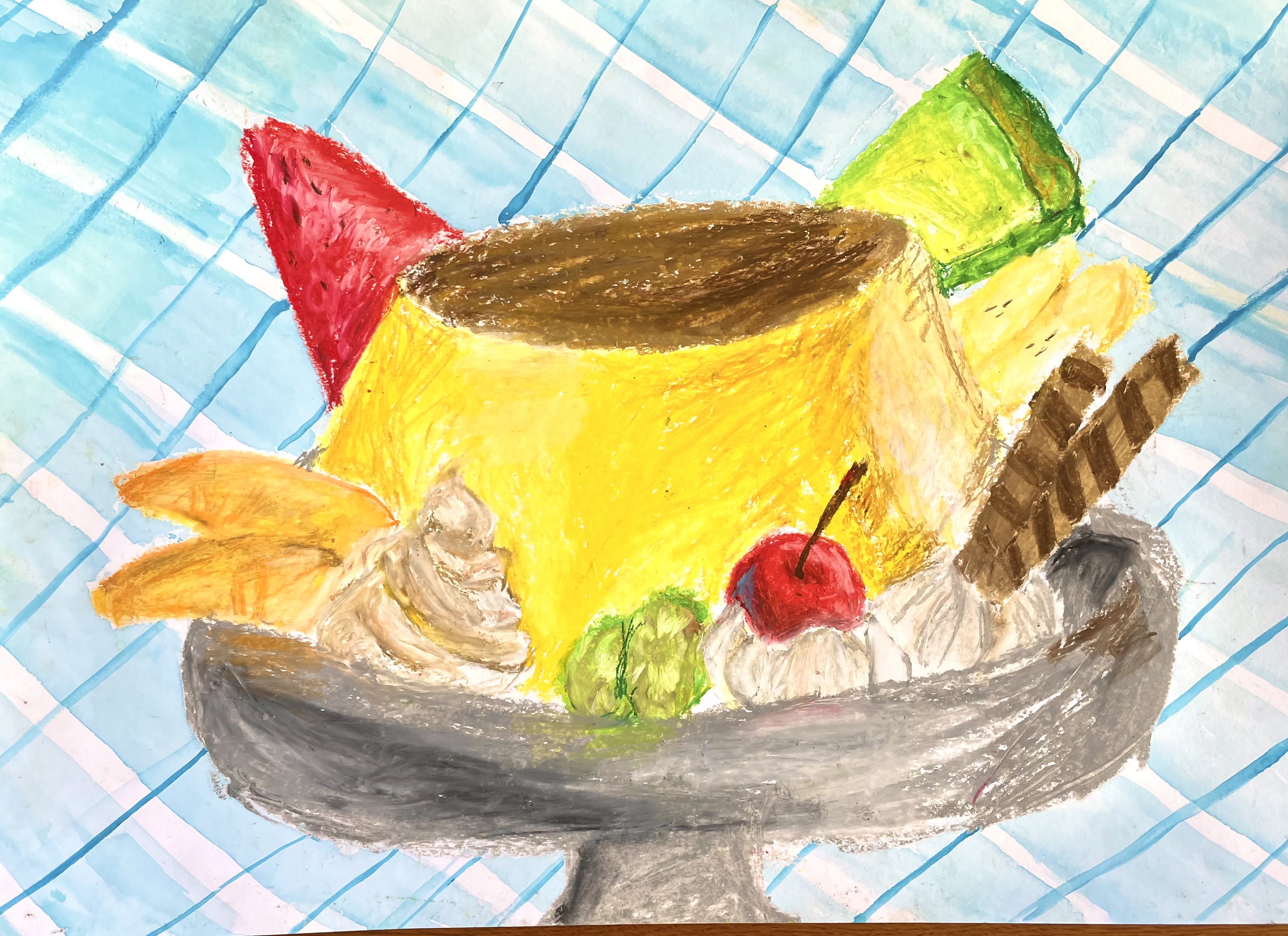 プリンアラモード