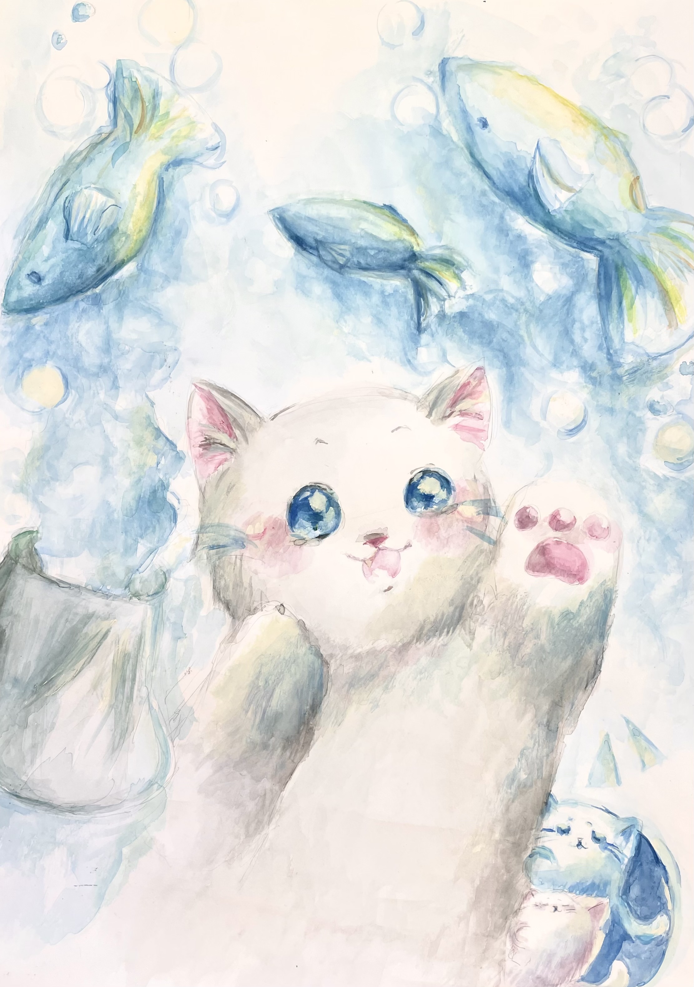 魚とねこ